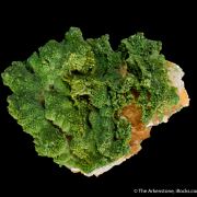 Pyromorphite on Quartz