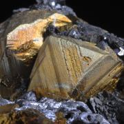 Chalcopyrite with Galena and Sphalerite