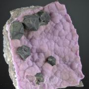 Kolwezite pseudo after Cuprite crystals with Co Dolomite
