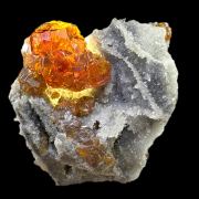 Sphalerite, quartz
