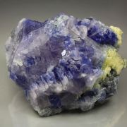 crystalised CARLETONITE, CALCITE
