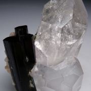 Elbaite, Aquamarine, Quartz