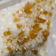 Scheelite, Dolomite, Quartz