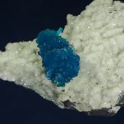 Cavansite on Stilbite