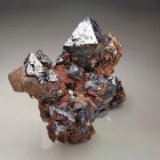 CUPRITE, COPPER pseudomorph after CUPRITE