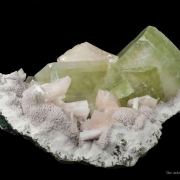 Fluorapophyllite With Stilbite