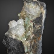 Fluellite with Wavellite