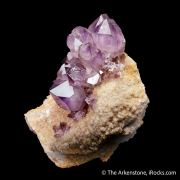 Quartz var. Amethyst on Matrix