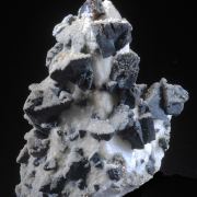 Chalcopyrite on Calcite