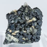 Magnetite (variety Ti-bearing) with Microcline and Quartz