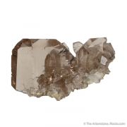 Quartz (open & closed Gwindel) on Quartz