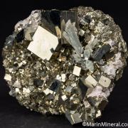 Pyrite with Quartz