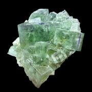Fluorite, quartz MONGOLIA
