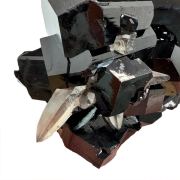 Tourmaline schorl, quartz
