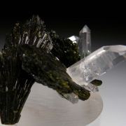 Quartz on Epidote
