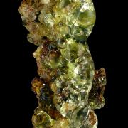 Opal var. hyalite CRAZY FLUORESCENCE