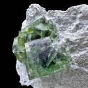 Fluorite, quartz MONGOLIA
