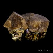 Siderite with Chalcopyrite