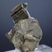 Cubanite - classic twinned crystals