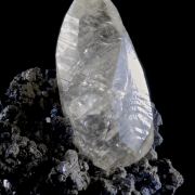 Calcite on Galena and Chalcopyrite