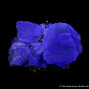 Fluorite on Pyrite