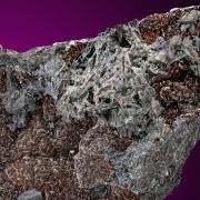 Stromeyerite  on Goethite