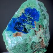Olivenite, Conichalcite and Azurite