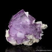 Fluorite with Calcite