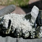 Epidote with Calcite and Albite