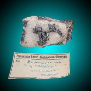 Bournonite  on Quartz