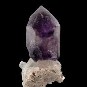 Amethyst on Quartz