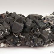 Chalcocite replacing Galena with Dolomite, Cerussite, Quartz 