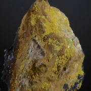 Parsonite with minor Torbernite, Dewindtite?  etc.