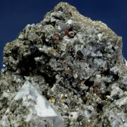 Brookite on Quartz (var. Smoky)