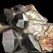 Almandine Garnet on Mica