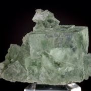 Fluorite- water clear green cubes
