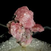 Rhodochrosite with Pyrite