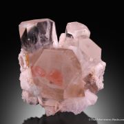 Topaz on Albite with Fluorite and Vaerynynite inclusions
