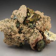 CHALCOPYRITE, EPIDOTE