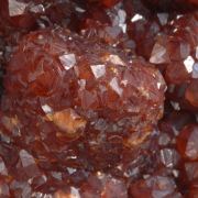 Spessartine over Orthoclase