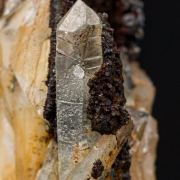 Cronstedtite on Quartz