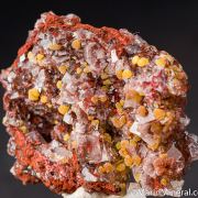 Mimetite with Calcite