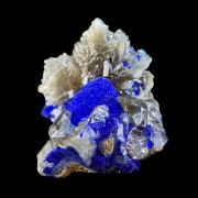 Cerussite, azurite