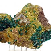 Dioptase, mimetite