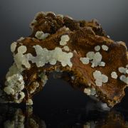 Adamite on Gossan (Hematite)
