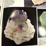 Fluorite on Dolomite (Illustrated!)