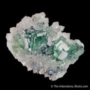 Fluorite with Quartz