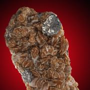 Bournonite  on Siderite