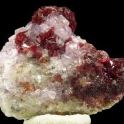 Roselite-beta, calcite