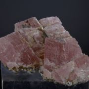 Rhodochrosite with minor Silver, Fluorite and Quartz